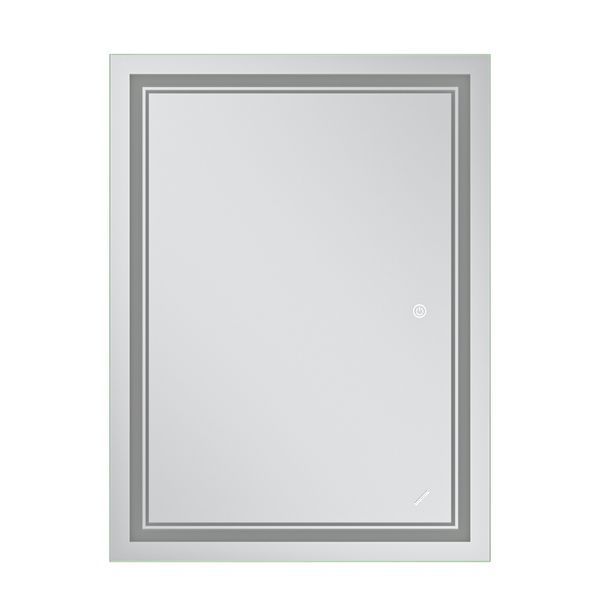Дзеркало Mixxus Premium QUADRO MR20-90x70-Reverse з Led Touch, Anti-fog, димером, регулятором яскравості (MP6621) MP6621 фото