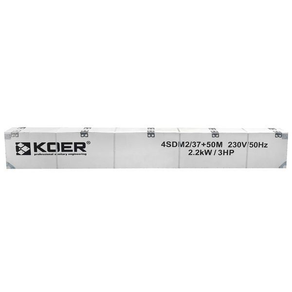 Центробіжний насос Koer 4SDM 2/37 + пульт (KP2632) KP2632 фото