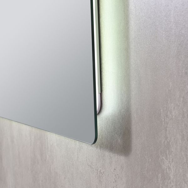 Дзеркало Qtap Taurus (TA2) 1000&times;800 мм з LED-підсвічуванням Touch, з антизапотіванням, з димером, рег. темп. кольору (3000-6500K) QTTAU100080048957 QTTAU100080048957 фото