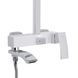 Душова система універсальна Qtap Swan Cascada на три споживачі (з виливом) QTSWA111CRW45570 Chrome/White SD00051694 фото 3