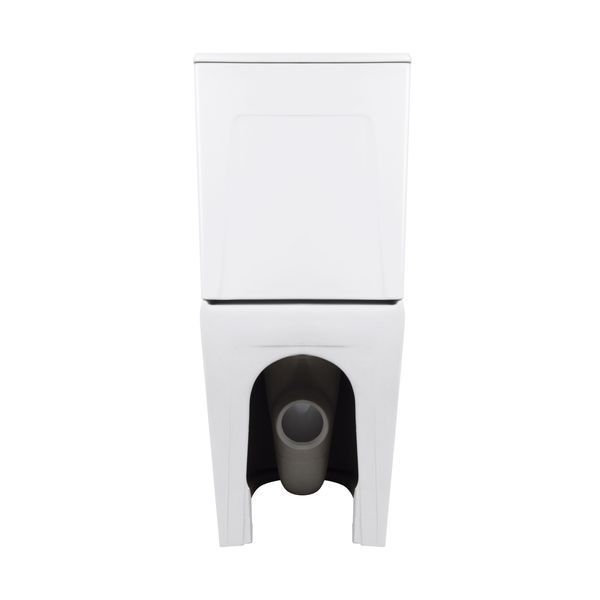 Унітаз підлоговий Qtap Virgo Ultra Quiet безобідковий з сидінням Soft-close WHITE QT18226092AW QT18226092AW фото