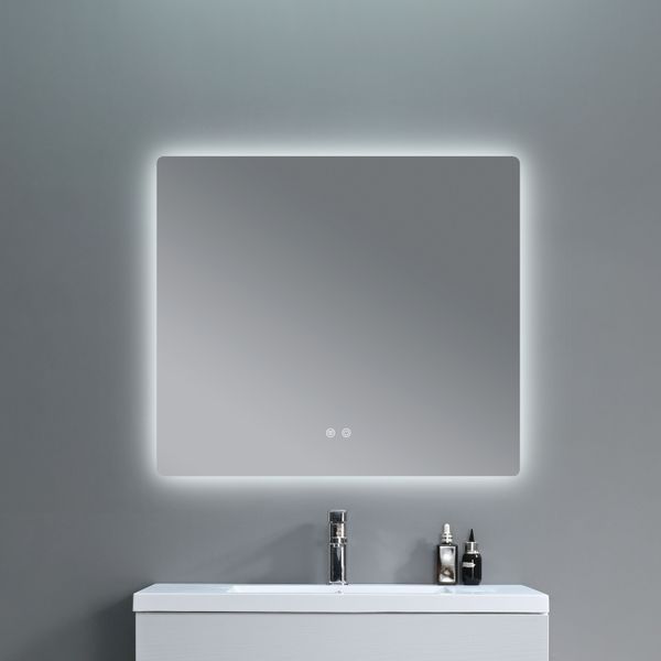 Дзеркало Qtap Taurus (TA2) 1200&times;800 мм з LED-підсвічуванням Touch, з антизапотіванням, з димером, рег. темп. кольору (3000-6500K) QTTAU120080048960 QTTAU120080048960 фото