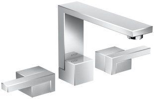 Змішувач для умивальника Axor Edge 130 Push-Open 46051000 46051000 фото
