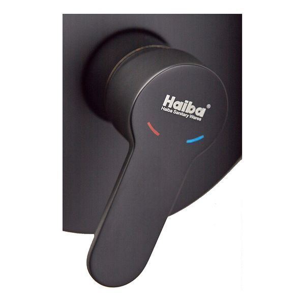 Змішувач для душу Haiba Amanda 003 (Inner) Black (HB3956) HB3956 фото