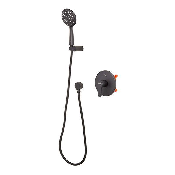 Змішувач для душу Haiba Amanda 003 (Inner) Black (HB3956) HB3956 фото