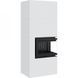 Камін Kratki SIMPLE 12 BS права в обудові BOX стальний - білий SIMPLE/BOX/P/S/BIANCO фото 3