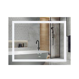Дзеркало Lidz Kubis (KU1) 1200х800 з LED-підсвічуванням Touch, з антизапотіванням, з димером, рег. яскравості LDKUB120080049008 LDKUB120080049008 фото