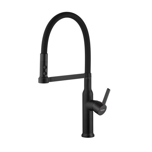Змішувач для кухні Kroner KRP Ersel - SCH03112BLK CV035578 фото
