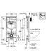 Інсталяція для унітаза 3 в 1 Rapid SL 38721001 Grohe 38721001 фото 3