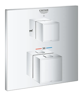 Термостат прихованого монтажу на 2 споживача Grohe Grohtherm Cube (24155000) 24155000 фото