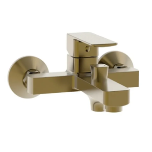 Змішувач для ванни Haiba KUBUS 009 (EURO) BRUSHED GOLD (HB9628) HB9628 фото