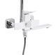 Душова система універсальна Qtap Presto на три споживачі (з виливом) QTPRE111CRW45580 Chrome/White SD00051704 фото 4