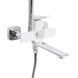 Душова система універсальна Qtap Presto на три споживачі (з виливом) QTPRE111CRW45580 Chrome/White SD00051704 фото 3