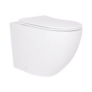 Унітаз підвісний Qtap Robin Ultra Quiet безобідковий з сідінням Soft-close 520x365x365 мм WHITE QT13332381AW фото