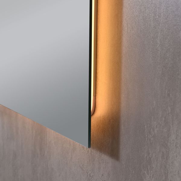 Дзеркало Qtap Taurus (TA1) 800&times;600 мм з LED-підсвічуванням Touch, з антизапотіванням, з димером, рег. темп. кольору (3000-6500K) QTTAU8006004895 QTTAU80060048952 фото