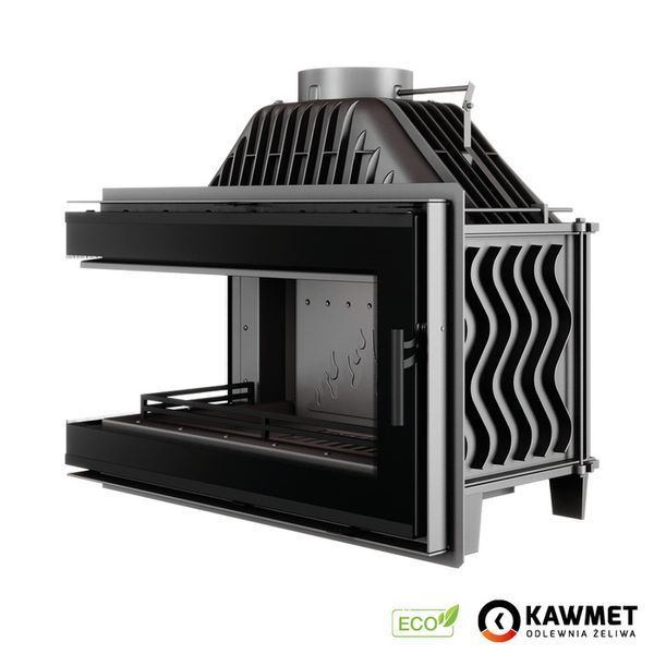 Камінна топка KAWMET W16 LB Black (13.5 kW) ECO KAW-MET W16 LB BL/ECO фото
