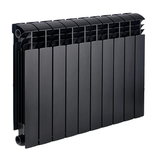Радіатор секційний KOER 100 Bimetal-500 ULTRA BLACK (KR5132) / Ціна за 1 секцію KR5132 фото