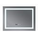 Дзеркало Mixxus WARM MR02-100x70 з Led Touch, Anti-fog, димером, регулятором яскравості, годинником (MI6002) MI6002 фото 3