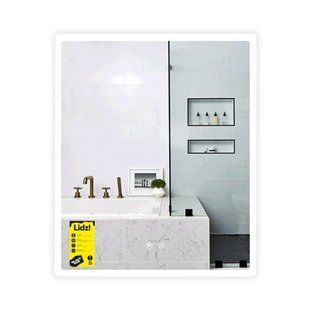 Дзеркало Lidz Orion (OR2) 700х800 з LED-підсвічуванням Touch, з антизапотіванням, з димером, рег. яскравості LDOR70080049293 LDOR70080049293 фото