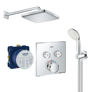 Душовий комплект із New Tempesta 250 Grohe Grohtherm SmartControl UA26415SC1 (UA26415SC1) UA26415SC1 фото