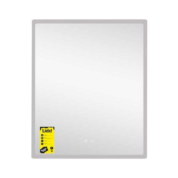 Дзеркало Lidz Orion (OR2) 700х800 з LED-підсвічуванням Touch, з антизапотіванням, з димером, рег. яскравості LDOR70080049293 LDOR70080049293 фото