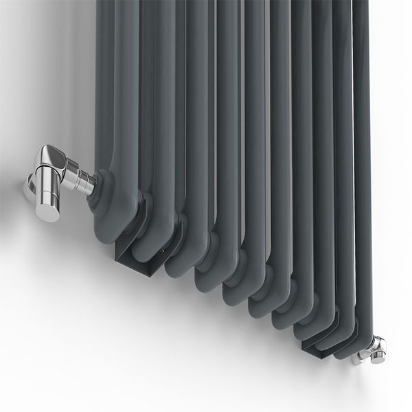 Радіатор з полицями Ideale Zeta 12 10/1800/460 антрацит 18579 фото