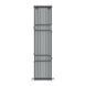 Радіатор з полицями Ideale Zeta 12 10/1800/460 антрацит 18579 фото 1