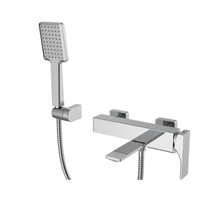 Змішувач для ванни з коротким виливом Koer KB-41010-01 (Колір хром) (KR3484) KR3484 фото