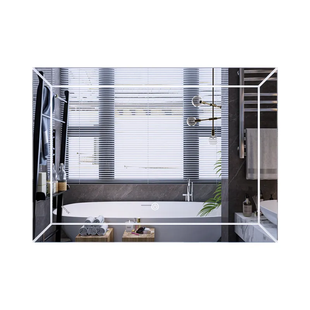 Дзеркало Mixxus Premium CUBIC MR14-70x50-Reverse з Led Touch, Anti-fog, димером, регулятором яскравості (MP6647) MP6647 фото