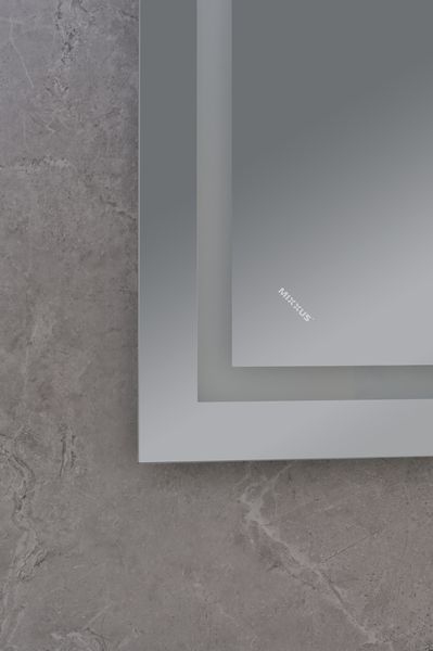 Дзеркало Mixxus WARM MR12-70x50-Reverse з Led Touch, Anti-fog, димером, регулятором яскравості (MI6670) MI6670 фото