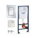 Комплект інсталяційний для унітазу 3 в 1 Rapid SL 39501000 Grohe 39501000 фото 1