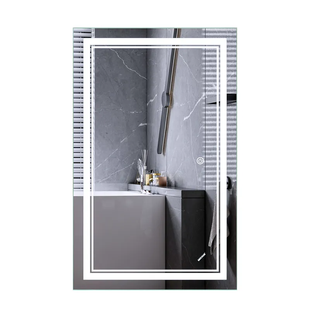 Дзеркало Mixxus Premium QUADRO MR20-50x80-Reverse з Led Touch, Anti-fog, димером, регулятором яскравості (MP6620) MP6620 фото