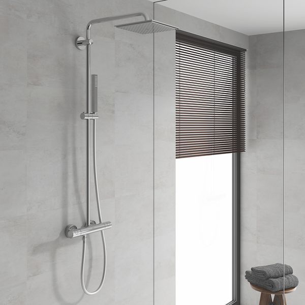 Душова система з термостатом для душа Grohe Euphoria System (26187000) 26187000 фото